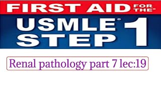 Renal pathology part 19  USMLE step 1  First Aid Urdu  kidney injury  interstitial nephritis [upl. by Melamie]