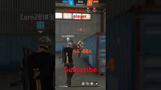 I am mob player is free 😱😰 please shoot me YouTube channel free freefire1vs1customtipsandtricks [upl. by Benge]