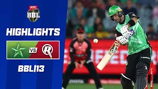 Melbourne Stars v Melbourne Renegades  BBL13 [upl. by Essy523]