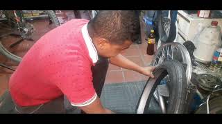 el mejor método antipinchazos para bicicletas fácil de hacer [upl. by Alaek]