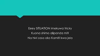 Nviiri the Stoyteller  Pombe Sigara Lyrics [upl. by Ginevra]