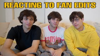 REACTING TO FAN EDITS  OUR VIRAL MOMENTS [upl. by Ramej]