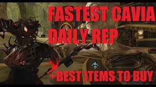 WARFRAME BEST Sanctum Anatomica  Cavia Daily Rep Grind  What To Spend It On  The Lotus Eaters [upl. by Zosi507]