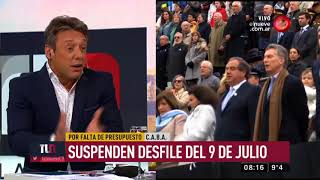 Suspenden desfile del 9 de Julio [upl. by Ahtiek590]