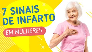 7 Sinais de Infarto em Mulheres Cardio DF  2021 [upl. by Norwood104]