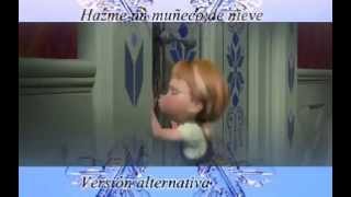 FROZEN Hazme un muñeco de nieve PARODIA [upl. by Ardnasirhc]