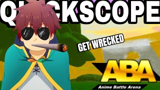 🔥 Quickscoping kids with Kazuma in ABA 🐐  Kazuma is Beyond Braindead💀💥 [upl. by Jemimah]