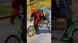 Red man helps chop  GTA V  shorts 72 [upl. by Cyna]