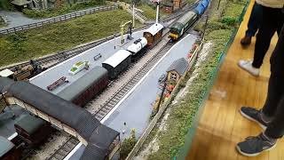 Wincanton model railway exhibition on the 111123 part 15 [upl. by Odnumyer539]