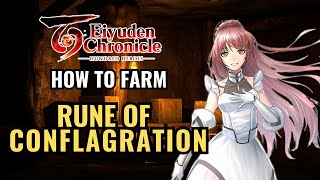 Farming Rune of Conflagration  Eiyuden Chronicle Hundred Heroes [upl. by Ahsikyw]