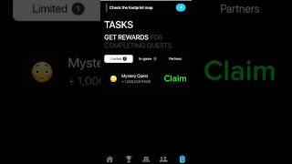 Paws New Limited Task Solve 1M Paws Coin Free 🤑😱 Paws Airdrop Shorts Trending viral [upl. by Langham]