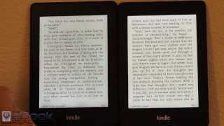 Kindle Paperwhite 2 vs Paperwhite 1 Comparison [upl. by Janicki]