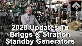 2020 Updates to Briggs amp Stratton Standby Generators [upl. by Inimod]