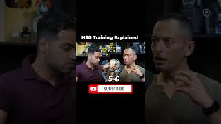 NSG Training Explained in 60 seconds rajshamani podcast shorts [upl. by Aener]