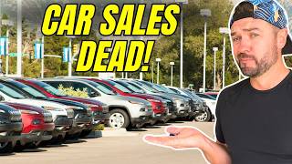 CAR SALES TANK Heres Why People Have ZERO Interest [upl. by Aznola]