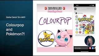 Colourpop and Pokémon Gotta Catch ‘Em All [upl. by Yelac]