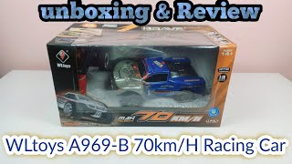 WLtoys A969B 118 4WD 70kmH  Unboxing amp Review  Remote Control Racing Car [upl. by Madea385]