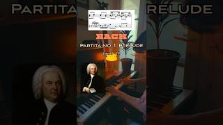 Bach Partita No 1  Prelude ClassicalMusic Piano music pianomusic pianosolo [upl. by Nnylrats229]