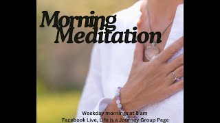 Morning Meditation Heart Chakra Clearing [upl. by Rakia]