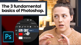 Photoshop Basics  The Fundamentals of Photoshop for Beginners 2021  Masks Layers amp Blend Modes [upl. by Haldeman1]