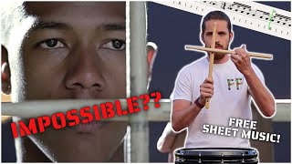 How to Play the quotImpossiblequot Solo from Drumline the Movie [upl. by Carilyn]