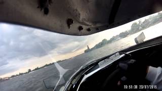 Race 2 Oulton Broad onboard Foxs F2 Boat [upl. by Theresita]