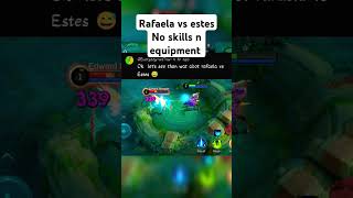 Rafaela vs Estes level 1vs1 mobilelegends mlbb moba activenow shortsfeed shorts legends fyp [upl. by Yelik]