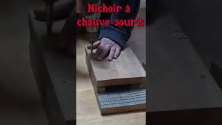 Nichoir pour chauvesouris serre jardine quefairedansmonjardin [upl. by Gnah53]