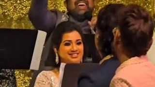 Shreya Ghoshal singing at Anant Ambani and Radhika Merchants wedding ceremony [upl. by Lila778]