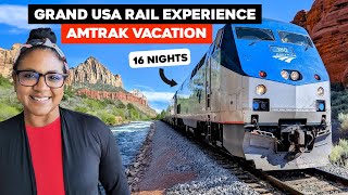 Amtrak Vacation Grand USA Rail Experience For 16 Nights [upl. by Lunna]