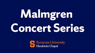 Malmgren Concert Series Ulysses Quartet with the Syracuse University Symphony Orchestra [upl. by Ujawernalo426]