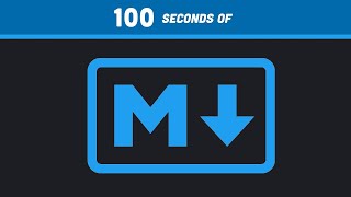 Markdown in 100 Seconds [upl. by Buzz356]