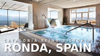 The Best Hotel in Ronda Spain  Catalonia Reina Victoria Tour [upl. by Keligot]