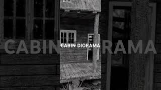 Cabin Diorama Preview miniature diorama actionfigures cabin horror movieset moviescenes [upl. by Eek]