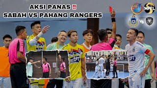 HIGHLIGHT MPFL24 2 RED CARD  AKSI PANAS SABAH FA vs PAHANG RANGERS [upl. by Kurth]