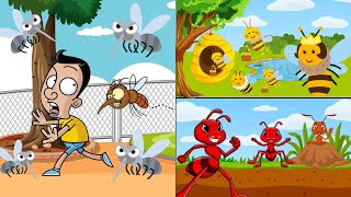 Insects Song for Kids  Fun amp Educational Insects  Learn About Bugs with Music [upl. by Ilwain289]