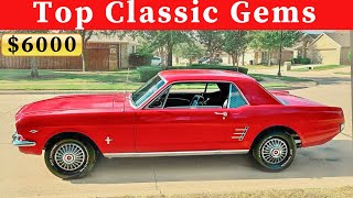 Top 10 Legendary Classic Cars for Sale by Owners  Rare Finds and Iconic Beauties [upl. by Copland]