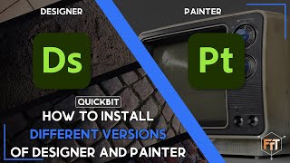 How to install multiple different versions of Substance PainterDesigner [upl. by Ahsoek336]