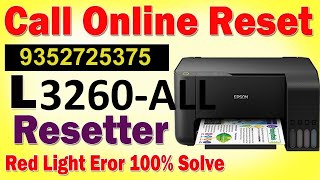 EPSON L3115 L3150 L3110 Red Light Blinking Solution [upl. by Bruce]