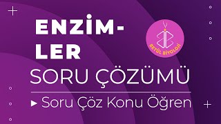 Enzimler Soru Çözümü  Soru Çöz Konu Öğren  TYT Biyoloji [upl. by Nugent]