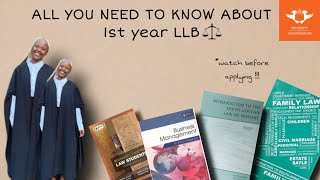 THINGS YOU NEED TO KNOW ABOUT FIRST YEAR LLB UJ  FIRST YEAR LLB MODULES  SOUTHAFRICAN YOUTUBER [upl. by Kuehnel]