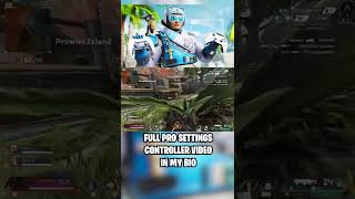 BEST NORECOIL SETTINGS for Apex Legends  Controller Settings  Custom Reticle amp Laser  Movement [upl. by Kcod]