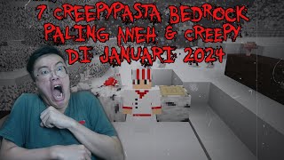 FIX INILAH 7 Creepypasta TERANEH Yang Pernah Ada Di Minecraft Pt66 3 JUMPSCARE Katanya [upl. by Yadroc]