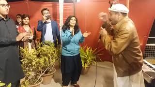 Gilgit Shina new song  Imtiaz Hussain Shahki at Karachi [upl. by Kcirad500]