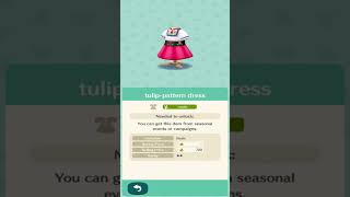 Catalog Animal Crossing Pocket CampSpring Tulip Garden [upl. by Irneh197]