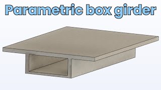 Revit family  parametric box girder bridge with a 2D nested profile [upl. by Harwilll]