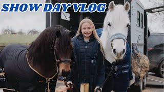 SHOW DAY VLOG  JUMPING WITH THE PONIES [upl. by Neuberger]