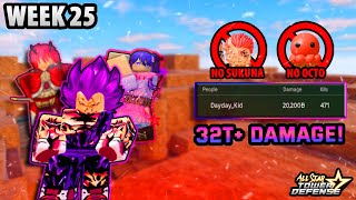 32T DMG in Tournament Mode ft Vegeta amp Idol Week 25  ASTD [upl. by Alduino471]