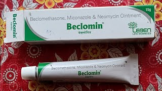 Beclomin ointment use dose side effects mechanism of action bengali tutorials for skin infection [upl. by Blakeley]