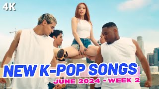 NEW KPOP SONGS  JUNE 2024 WEEK 2 [upl. by Ariak]